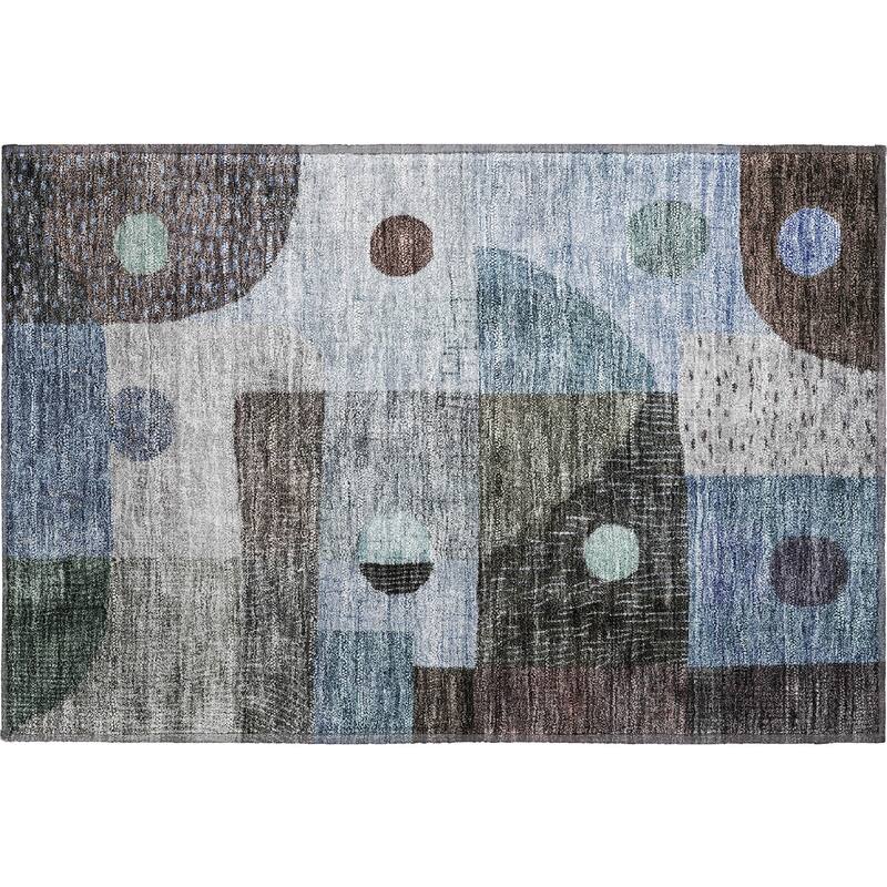 Premium Washable Super Soft Modern Retro Mayfield Rug