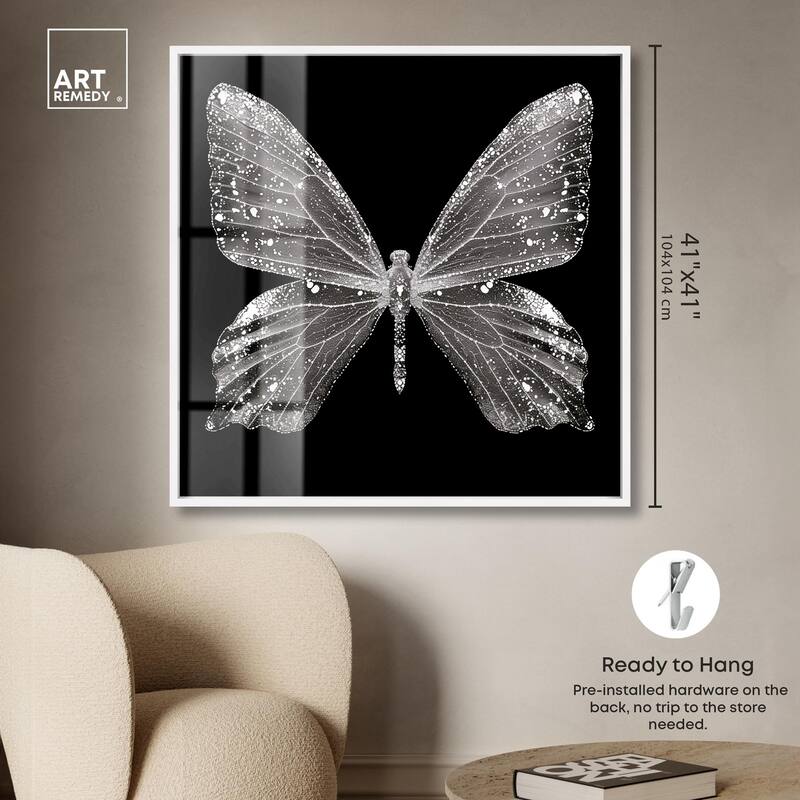 Stardust Wings II Shadowbox by Art Remedy