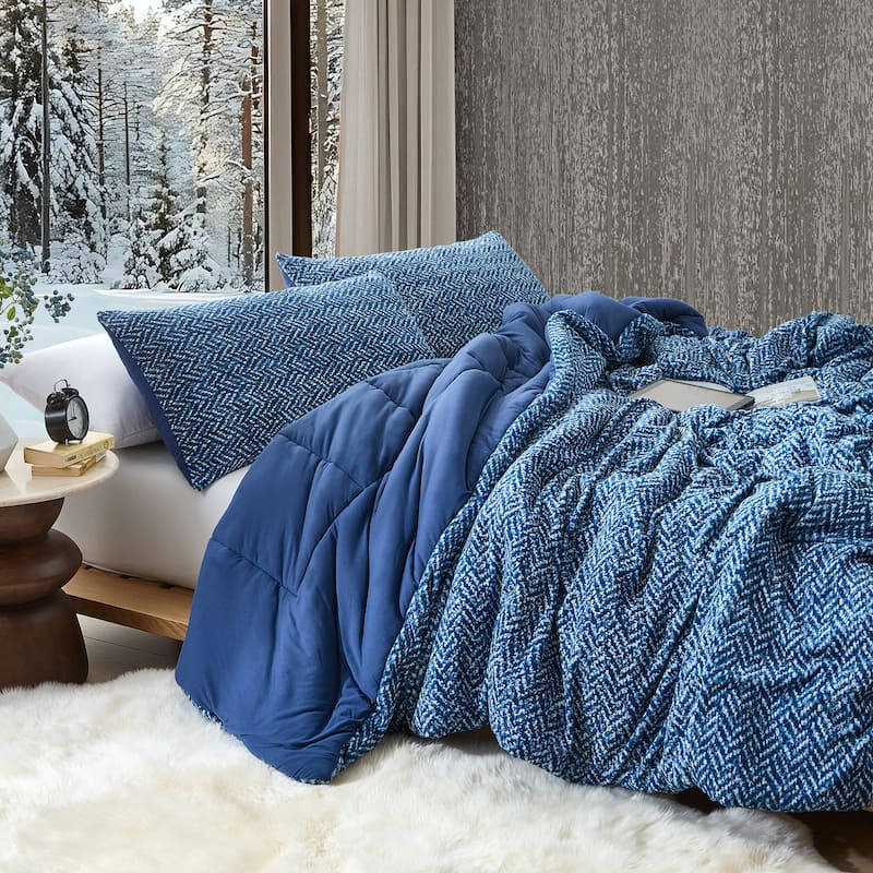 Peak of Cozy - Coma Inducer® Comforter - Navy Mix