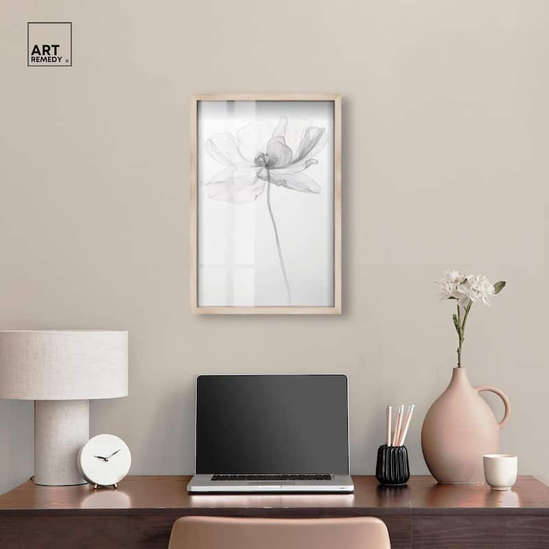 Fragile Beauty I Shadowbox by Art Remedy