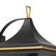 preview thumbnail 3 of 4, Crystorama Lighting Group SIM-803 Simpson 3 Light 25" Tall Outdoor