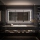 preview thumbnail 76 of 82, Modland 48"-72"W x 36"H Lighted Bathroom Medicine Cabinet with Backlit & Frontlit Modes,Anti-Fog