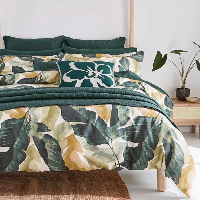 Ted Baker Urban Forager Comforter Set - Basil - 2 Piece - Twin
