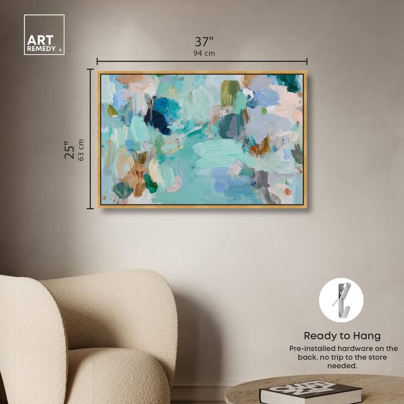 Layers of Feeling II Canvas by Art Remedy