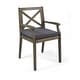 preview thumbnail 32 of 45, Llano Outdoor 5 Piece Acacia Wood Dining Set by Christopher Knight Home