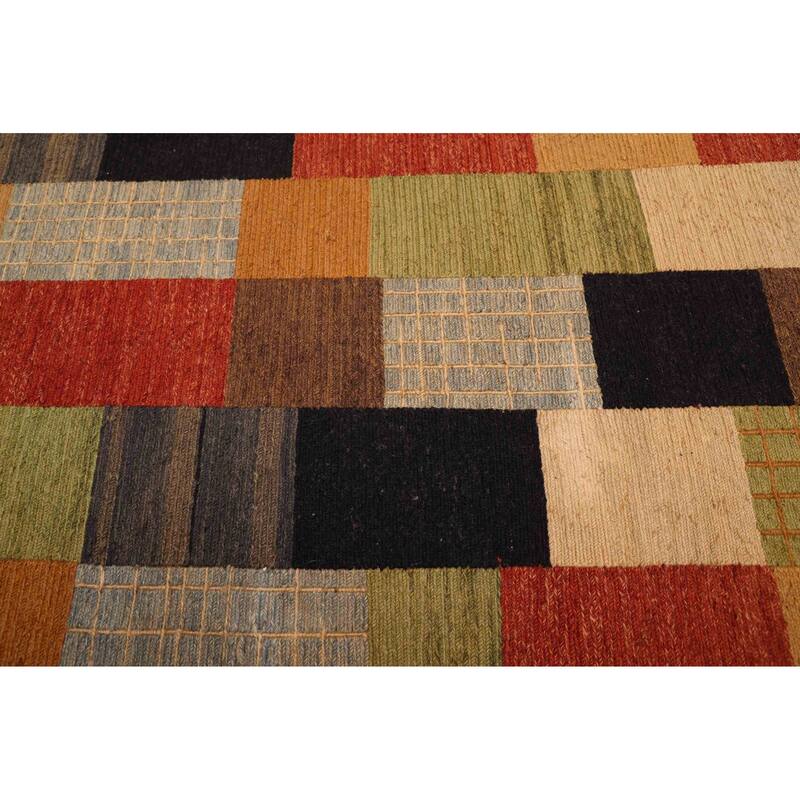 ECARPETGALLERY Flat-Weave Lahor Finest Multi Color Wool Tapestry Kilim - 2'6 x 12'11