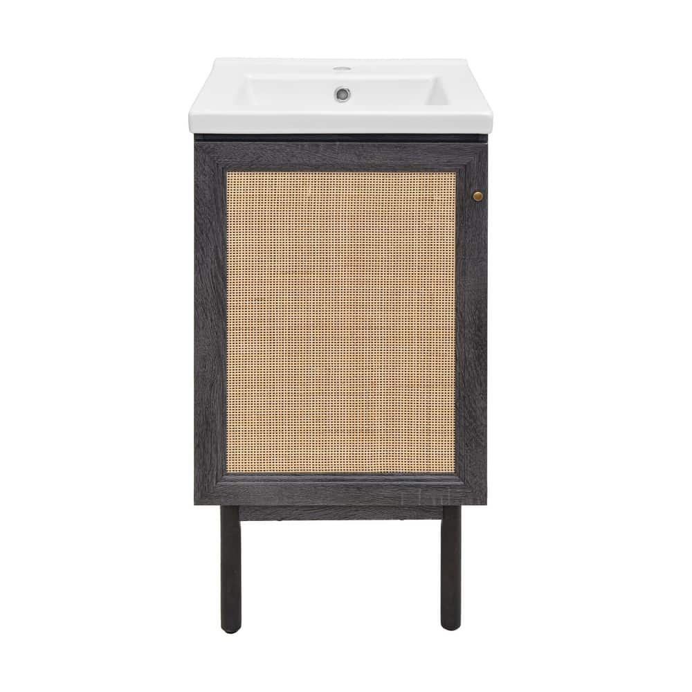 Swiss Madison SM-BV661 Classe 18" Free Standing Single Basin Vanity