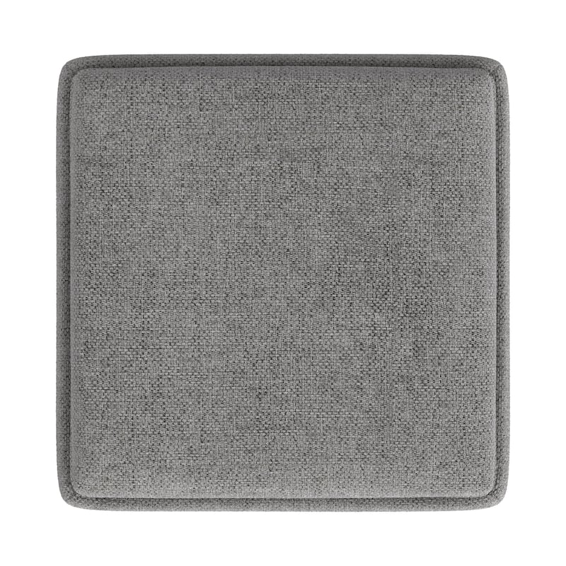 HomePop Storage Ottoman with Tray Top