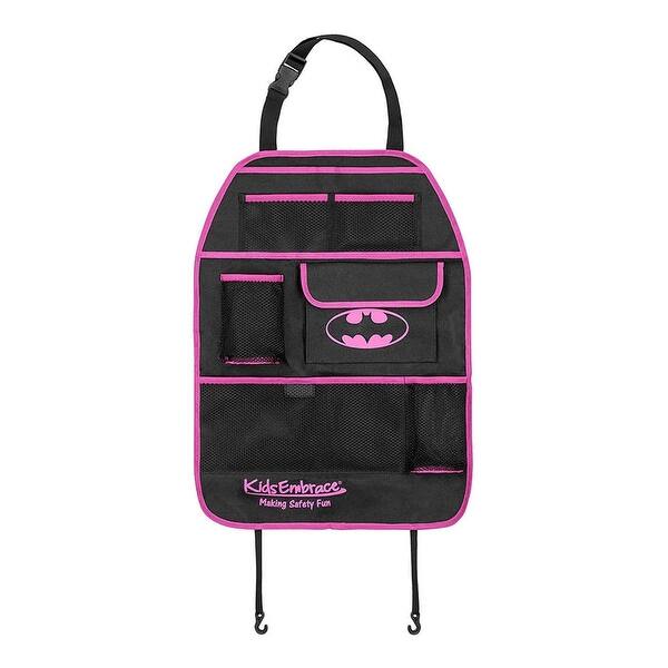 slide 2 of 2, KidsEmbrace Batgirl Back Seat Organizer, DC Comics Deluxe 6 Pockets