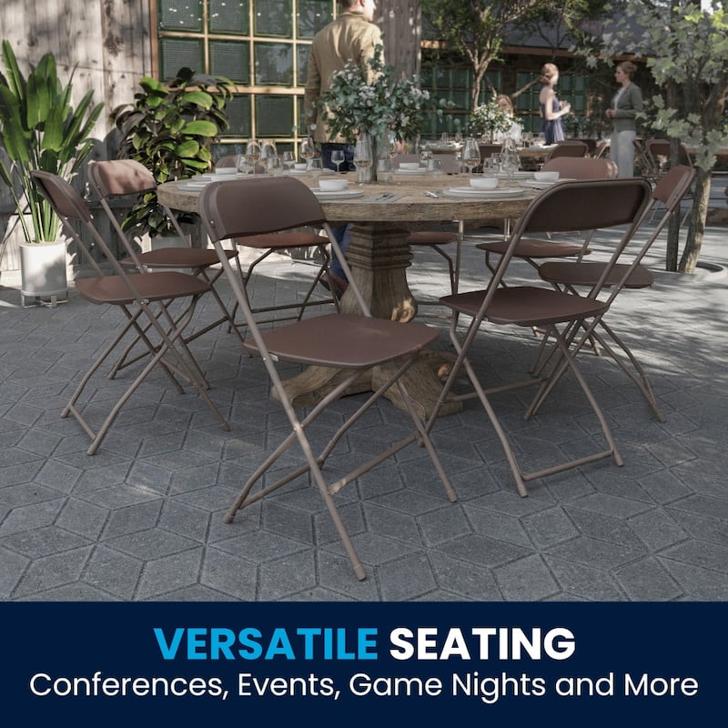 Plastic Folding Chair - 650LB Weight Capacity - Event Chair