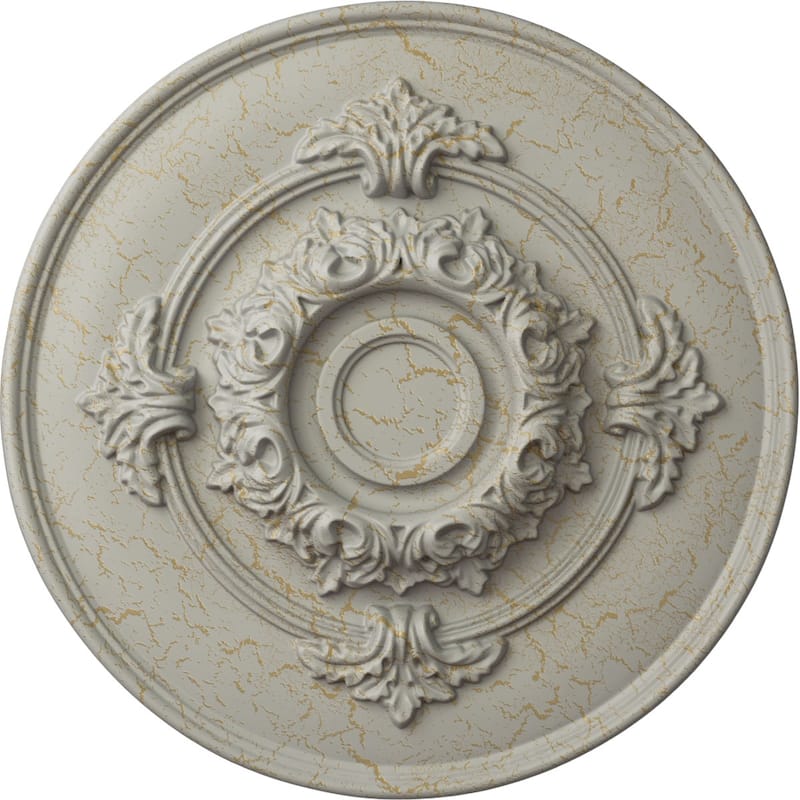 13 3/4"OD x 1"P Monique Ceiling Medallion