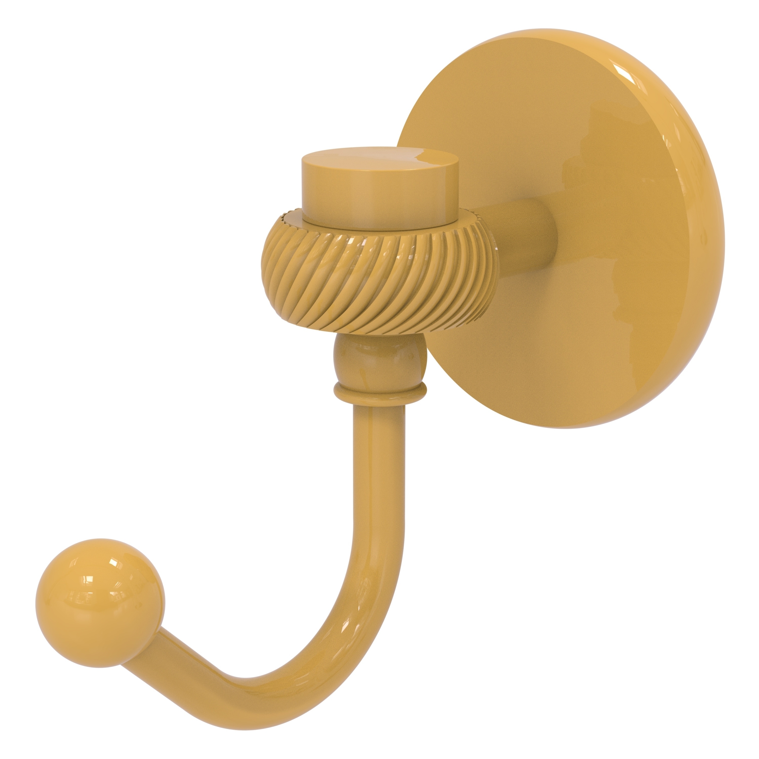 Allied Brass Satellite Orbit One Robe Hook with Twisted Accents
