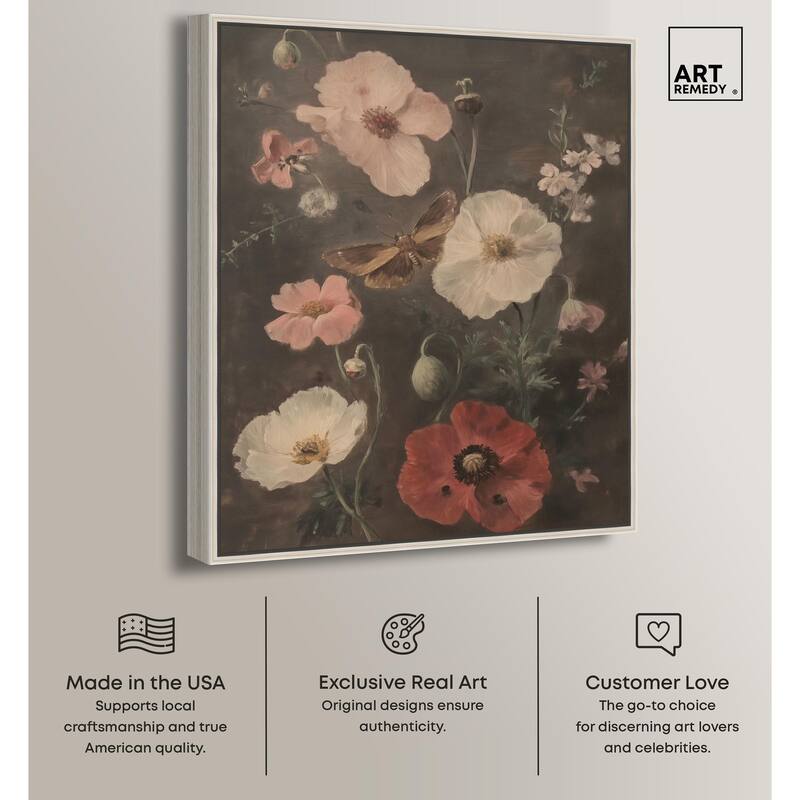 Vintage Botanicals II Canvas by Art Remedy