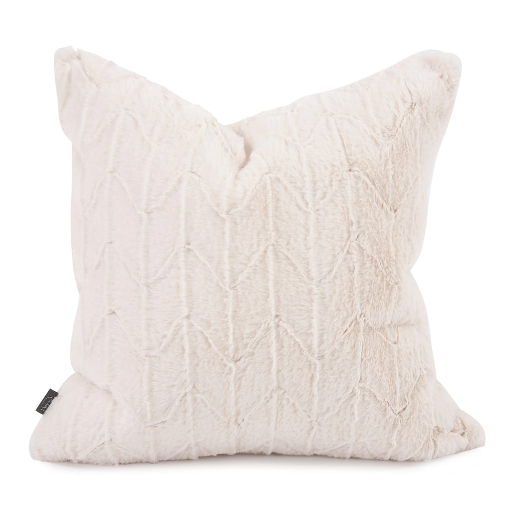 Allan Andrews 20" x 20" Angora Natural Pillow - Down Fill