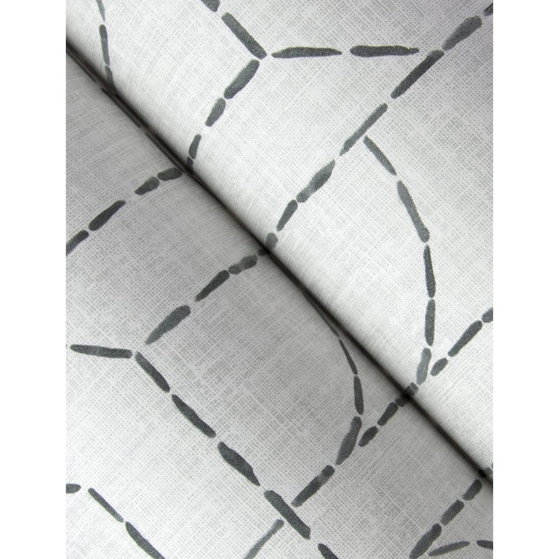 A-Street Prints Integrity Grey Arched Outlines Wallpaper