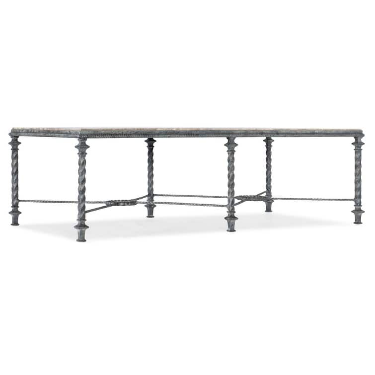 Hooker Furniture 5961-80210-00 Traditions 31" Wide Metal Coffee Table