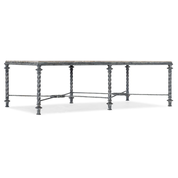 Hooker Furniture 5961-80210-00 Traditions 31" Wide Metal Coffee Table