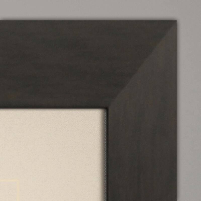 Sepia Bloom II Framed Art Under Glass - Orange