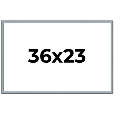 36x23 Frame Rustic Sky Blue Solid Wood Picture Frame | 0.75 Inch