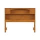 preview thumbnail 4 of 6, Denver Wood Bookcase Headboard