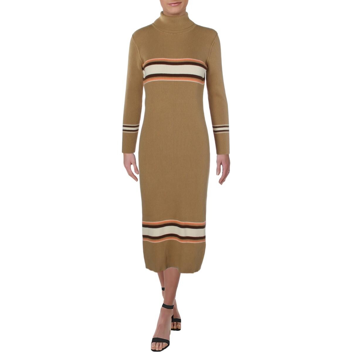 free people sport stripe midi dress