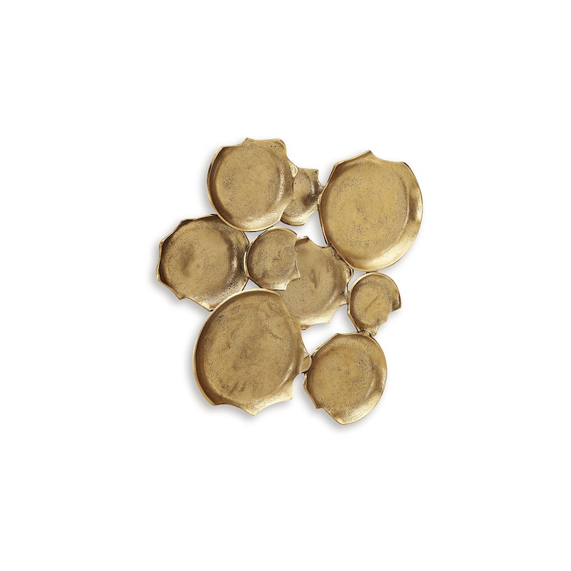 Signature Design by Ashley Gageton Antique Gold Finish Wall Decor