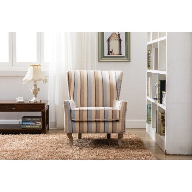 Zubair wingback on sale chair