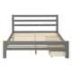preview thumbnail 3 of 8, Wood Platform Bed with Storage Drawers Full Size