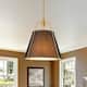 Option Brass Finish-Black Shade