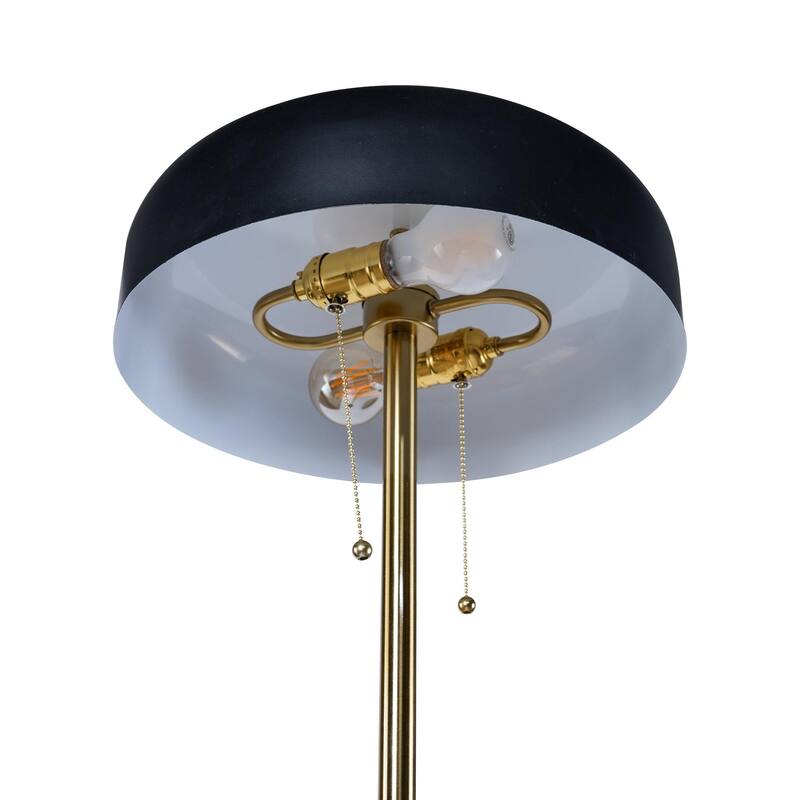 Modern Light Luxury Living Room Floor Lamp/High Angle Lamp - Black
