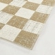 preview thumbnail 4 of 3, Maraini Checkered Indoor/Outdoor Area Rug