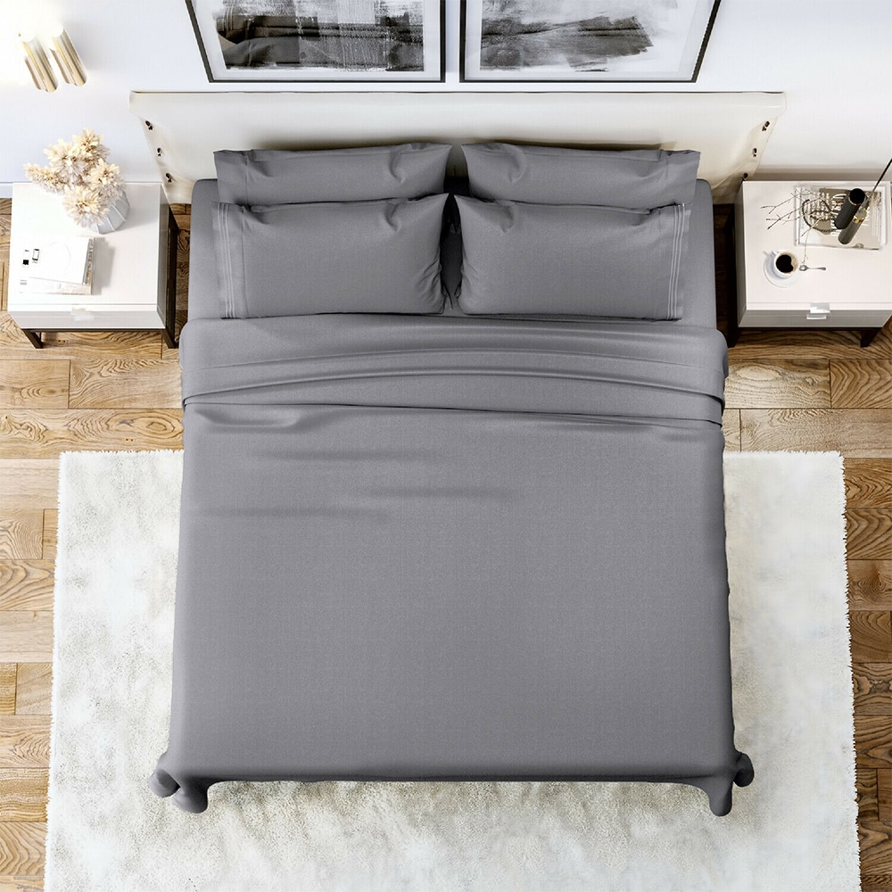 Details about   4 Piece Sheet Set PREMIUM QUALITY Egyptian Cotton Sheets Queen/King All Size