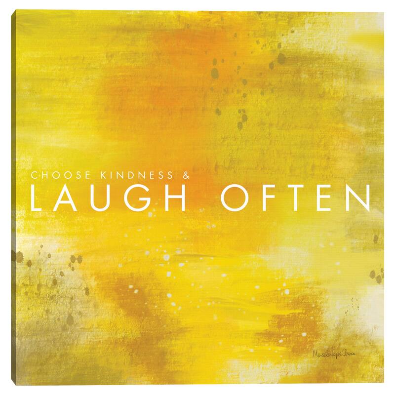 Laugh Often by Mercedes Lopez Charro Canvas Art Print