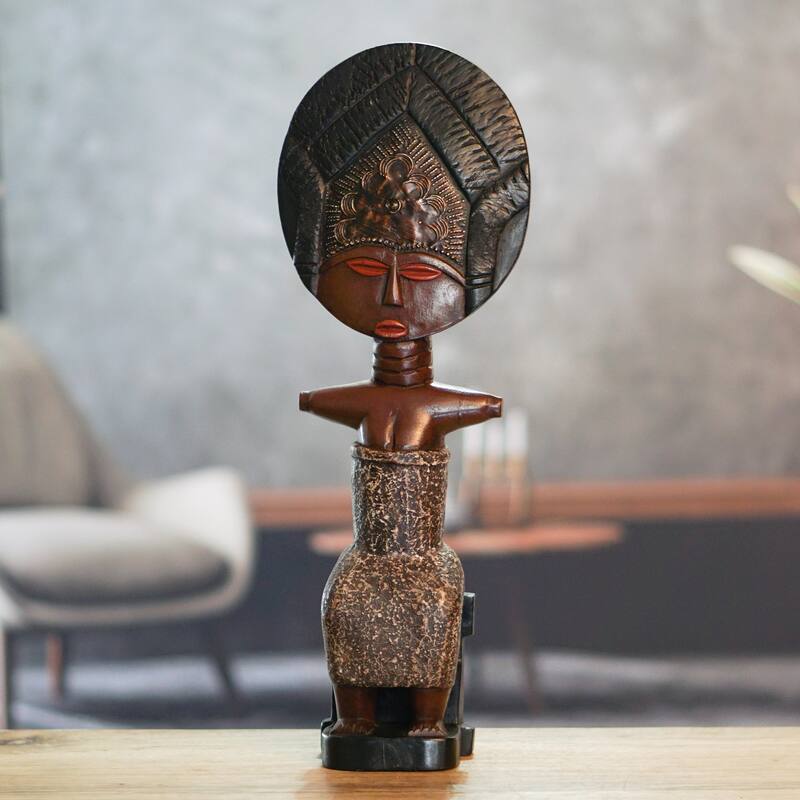 Novica Handmade Only Mother Wood Sculpture