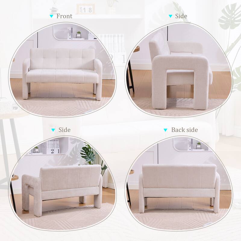 Upholstered Sofa Leisure Sofa Comfortable Seating