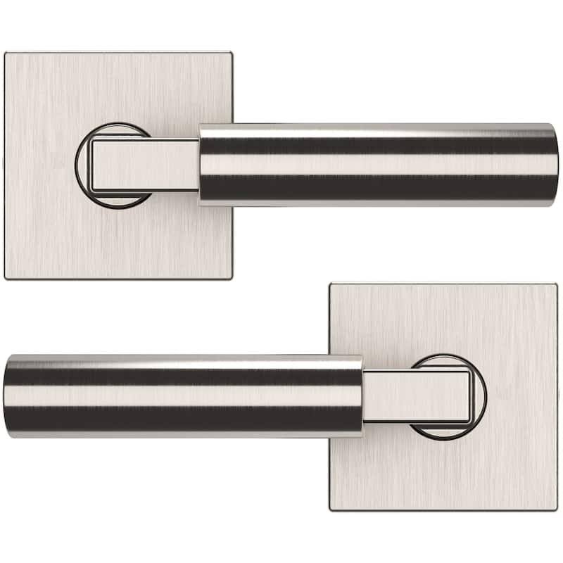 Baldwin L029 Series Passage Door Lever Set with Square Rose from the