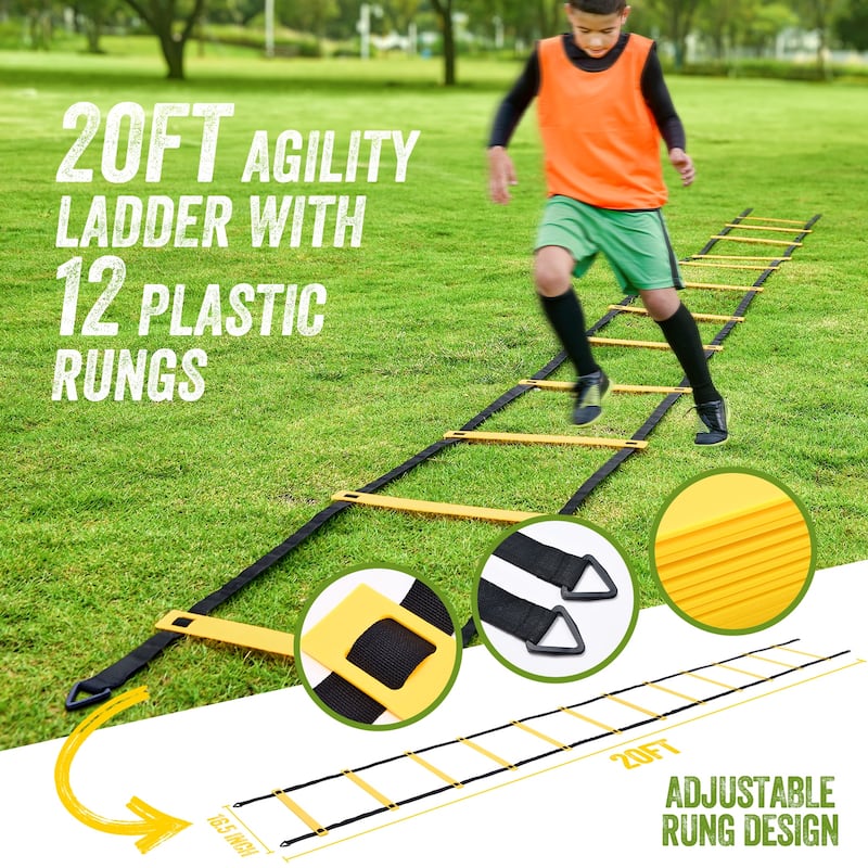 12 x 6 FT Portable Soccer Goal Soccer Net for Backyard