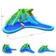 preview thumbnail 3 of 7, Inflatable Crocodile Style Water Slide Upgraded Kids Bounce Castle with 750W Blower - Multi - 224.5" x 203" x 94.5" (L x W x H)