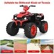 preview thumbnail 53 of 80, Costway 12V Kids 4-Wheeler ATV Quad Ride On Car w/ LED Lights Music - 42''x25.5''x29''(LxWxH)
