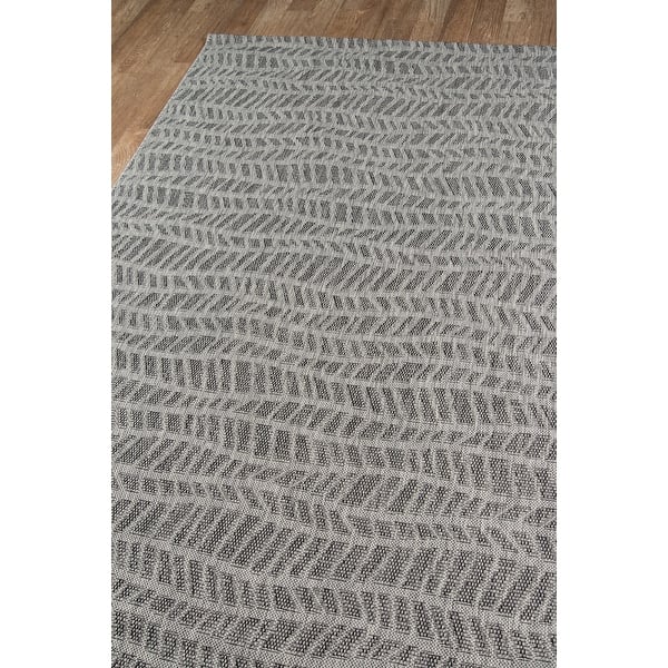Shop Novogratz By Momeni Villa Emilia Grey Indoor Outdoor Rug 2