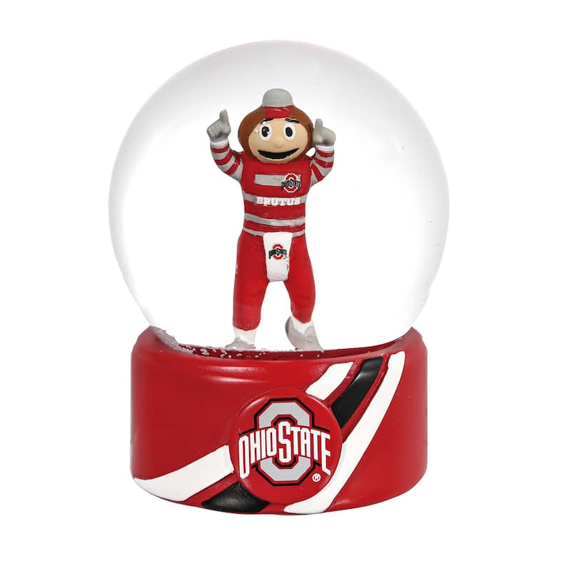 Ohio State University 5 in. Glass Tabletop Snow Globe