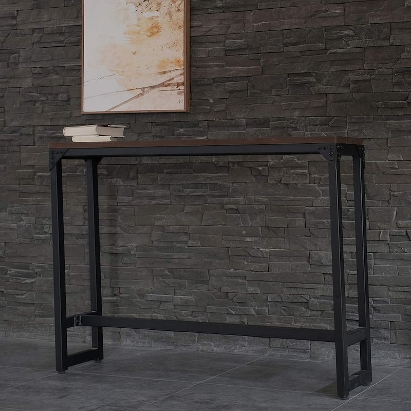 Minimalist Contemporary Industrial Bar/Cocktail Logan Table