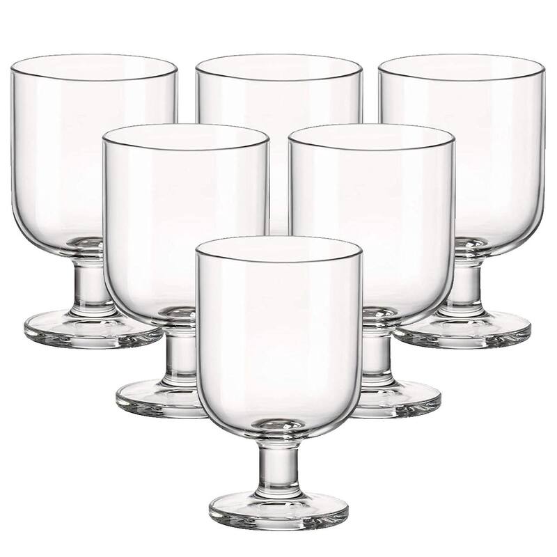 Bormioli Rocco Hosteria 11.75 oz. Stackable All Purpose Wine Stemware, Set of 6
