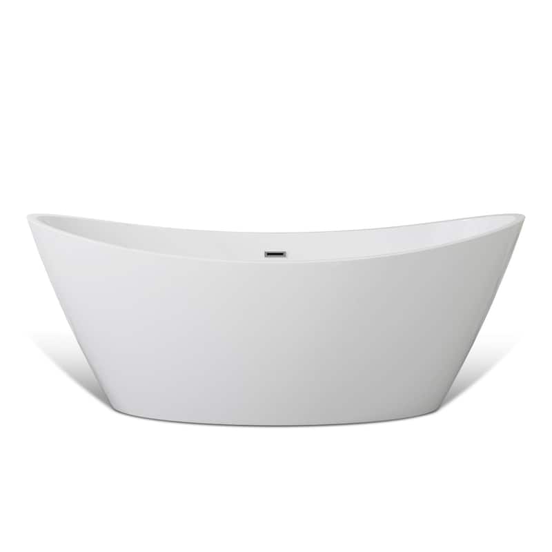 Empava Freestanding Bathtubs Acrylic Stand Alone Soaking Tubs