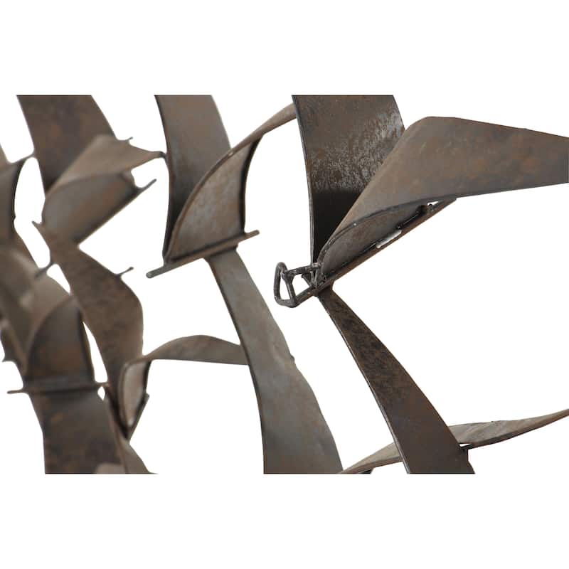 Metal Sleek Flying Imitative Bird Home Wall Decor