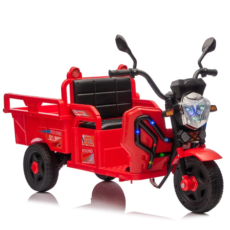 Ride-On Truck Off-Road Toy Car Red Ride on Car Electric Car Toy
