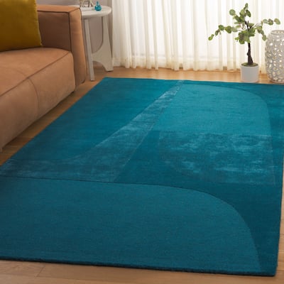 SAFAVIEH Hand-Tufted Fifth Avenue Fina Mid-Century Modern New Zealand Wool Rug