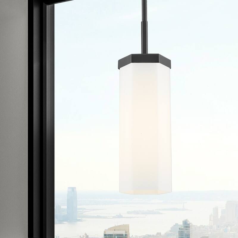 Innovations Lighting 463-1S-G463-12WH Blakeley 5" Wide Mini Pendant