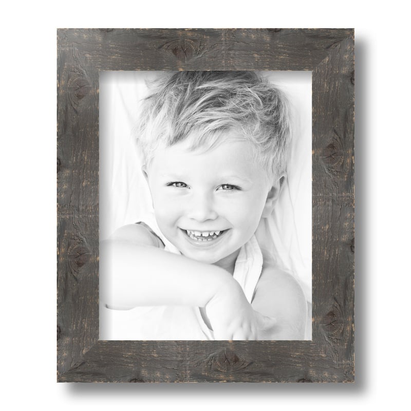 ArtToFrames Bosswood Rustic 8x10 Inch Picture Frame, 1.63 Inch Wood Poster Frame Available in Multiple Colors (SM-SC-8x10)