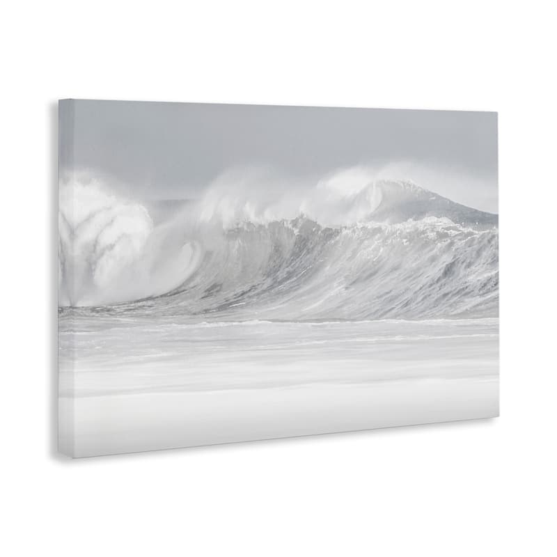 Stupell Cresting Beach Wave Canvas Wall Art Design By Maggie Olsen